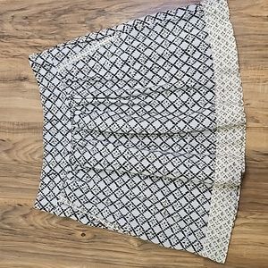 LOFT Ann Taylor EUC midi skirt size 10 blue white and green